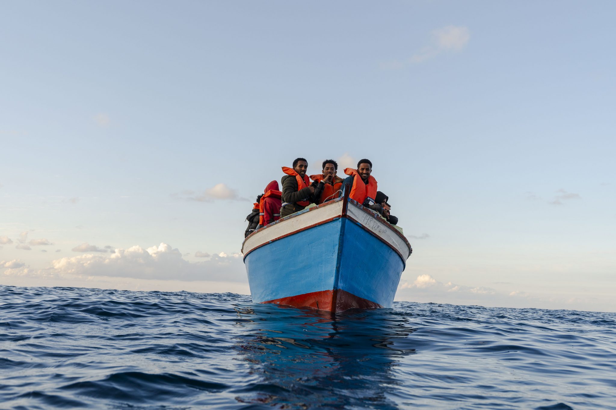 Distress case in the central med. sea 2024